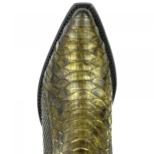 Urban and Exotic Green Kaky handgefertigte Damenstiefel oder Stiefeletten 2496