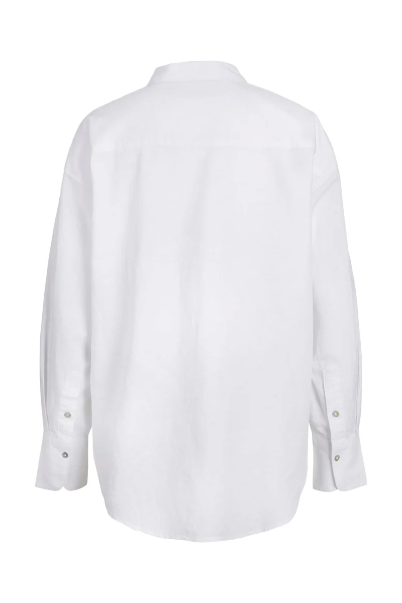 Jjxx - Jxjamie Ls Rlx Linen Blend Shirt Sn - 4388846 White
