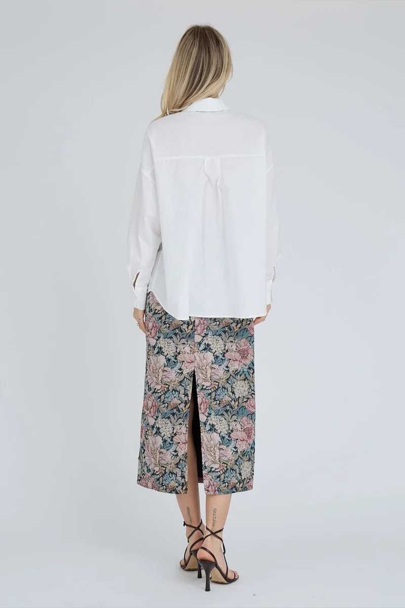 A-View - Brocade Skirt AV9408 - 311 - Sand/Black