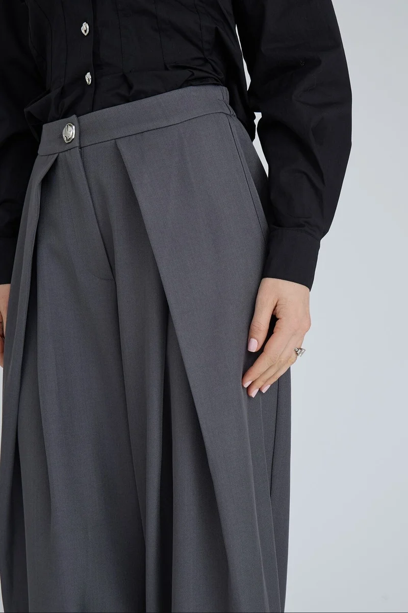 A-View - Jula Pants AV8393 - 990 - Medium Grey Melange