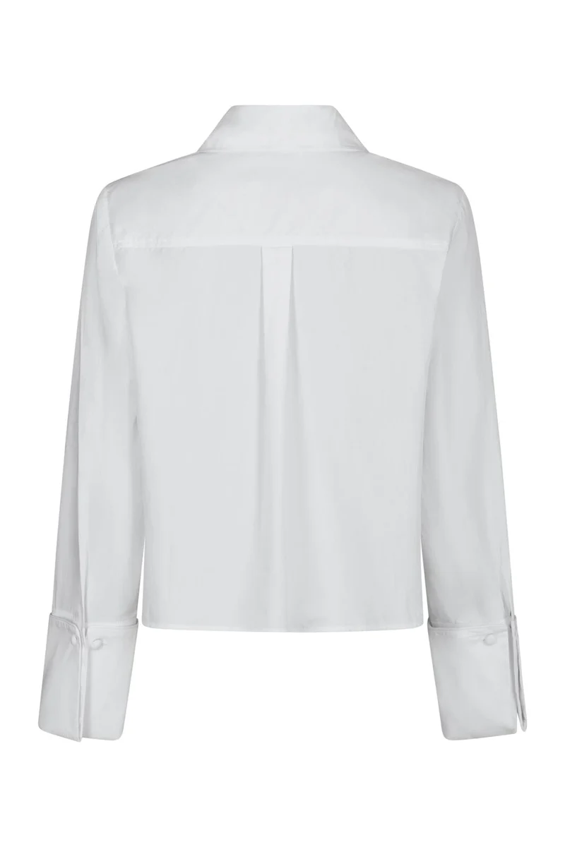 Neo Noir - Cam Poplin Shirt 170424 - 121 - Off White