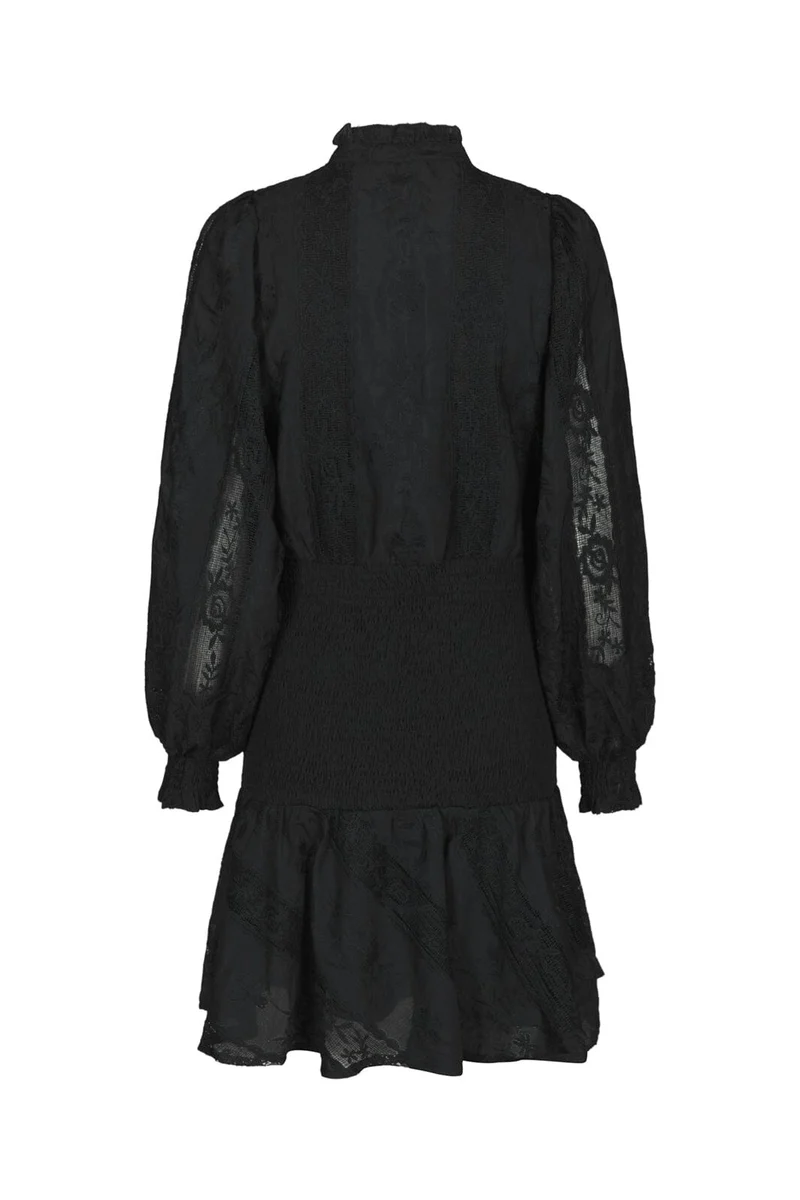 Neo Noir - Bonia Smock Dress 169174 - 100 - Black