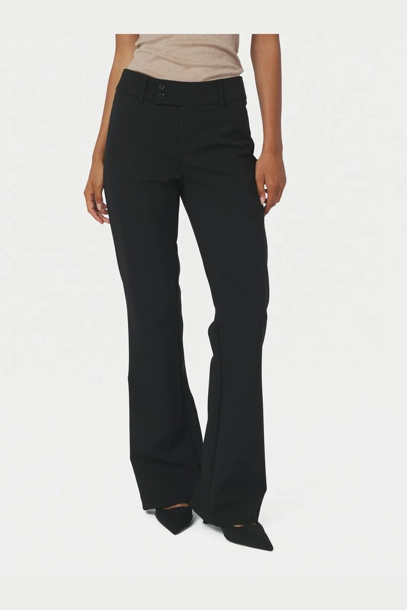 Neo Noir - Adelei Stretchy Pants 170137 - 100 - Black