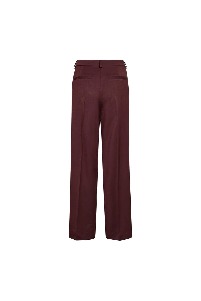 Co´Couture - Terrycc Pant 500365 - 30005 - Wine Red