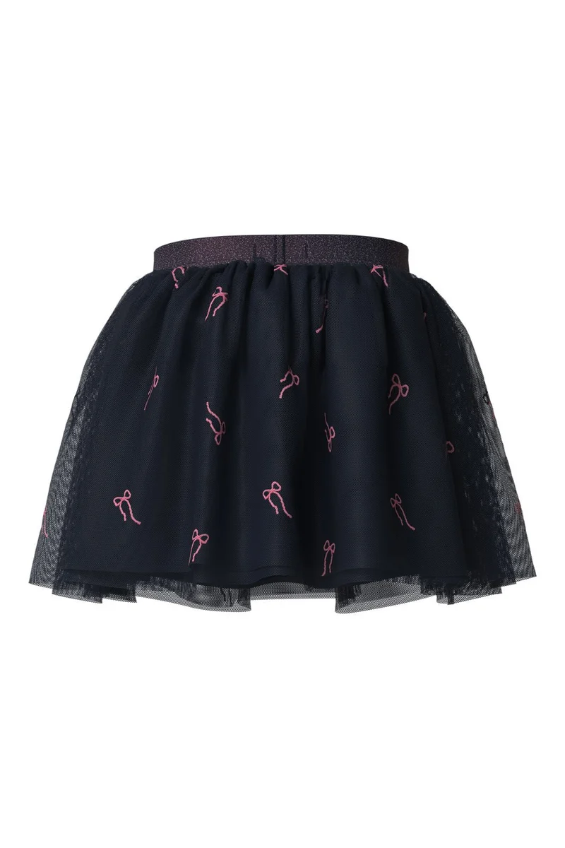 Name It - Nmfveross Tulle Skirt - 5166299 Navy Blazer Bow