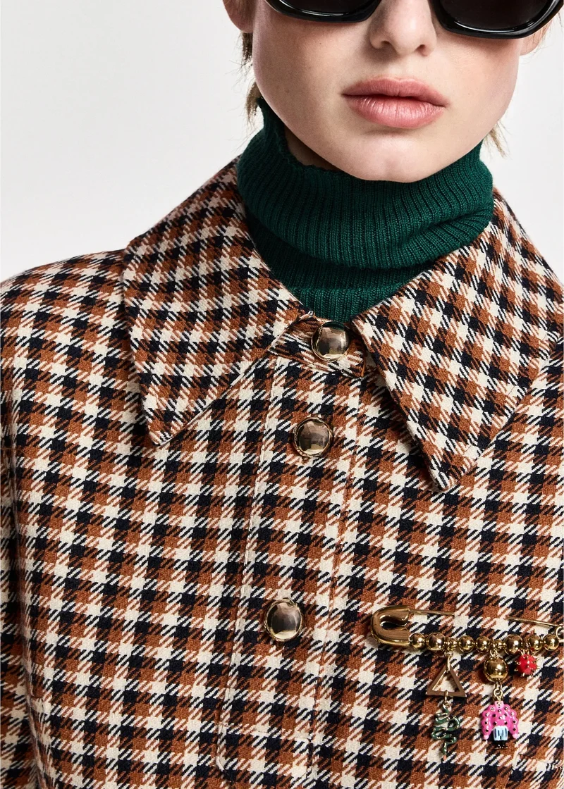 Essentiel Antwerp - Kin Fitted Shirt Dress - K1bw Combo1 Brown Sugar