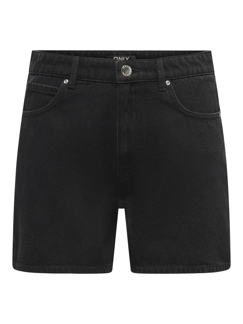 Only - Onlvenus Short Box - 4857574 Washed Black