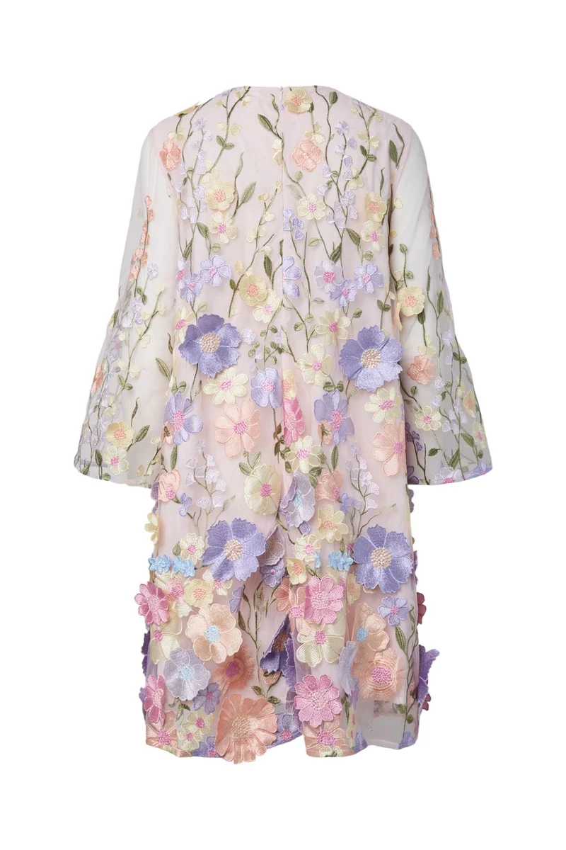 YAS - Yasflowering 3/4 Dress - 5031511 Lavendula Pastel Flowers