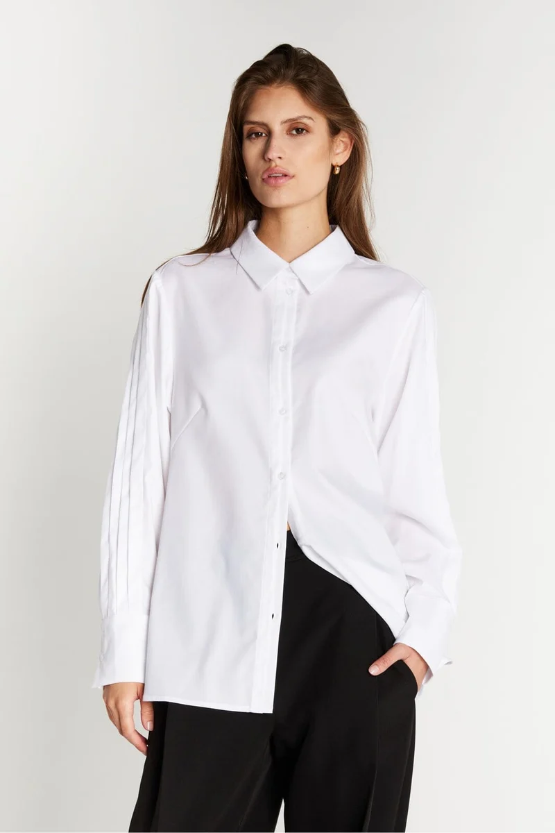 Bruuns Bazaar - Cotonibbgela Shirt Bbw5149 - White