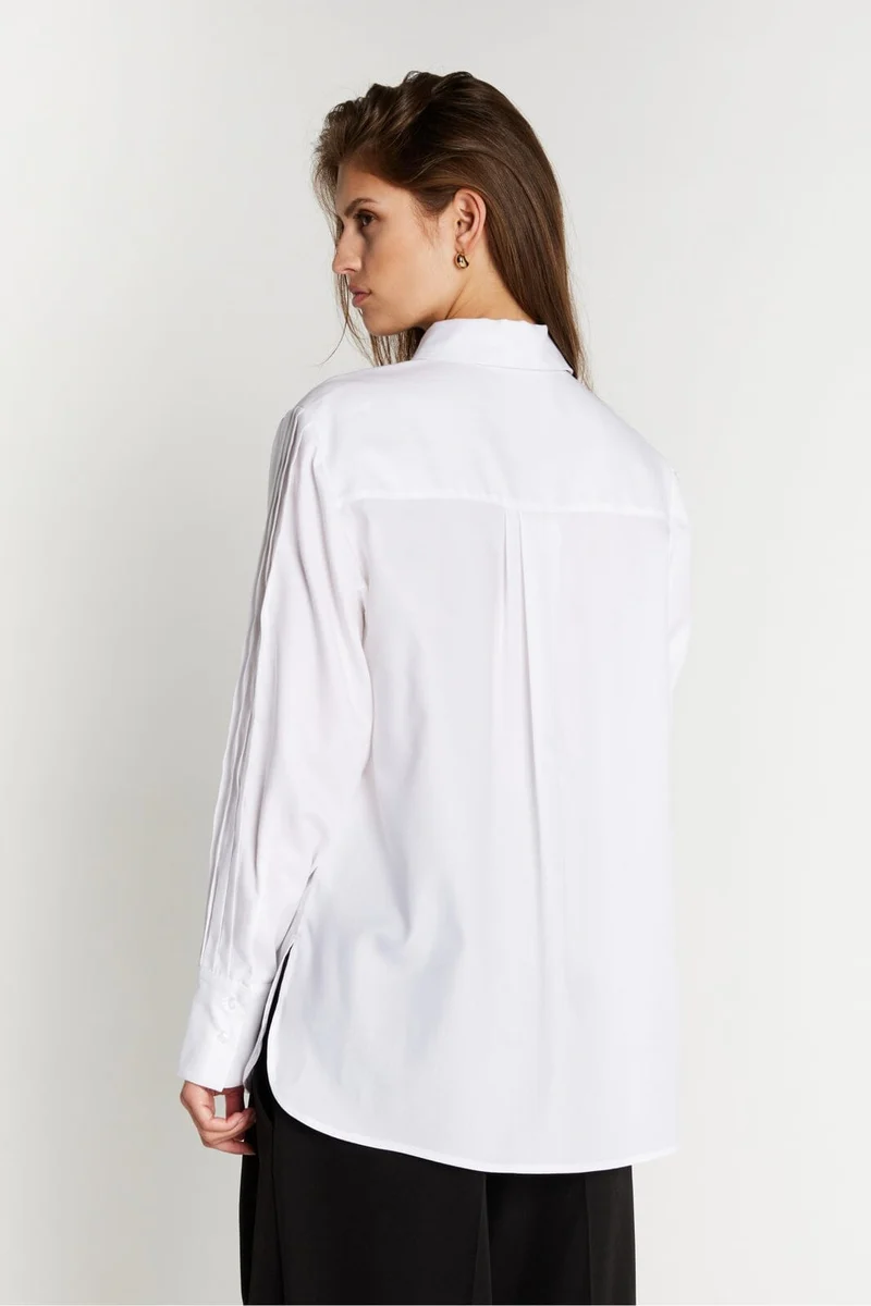 Bruuns Bazaar - Cotonibbgela Shirt Bbw5149 - White