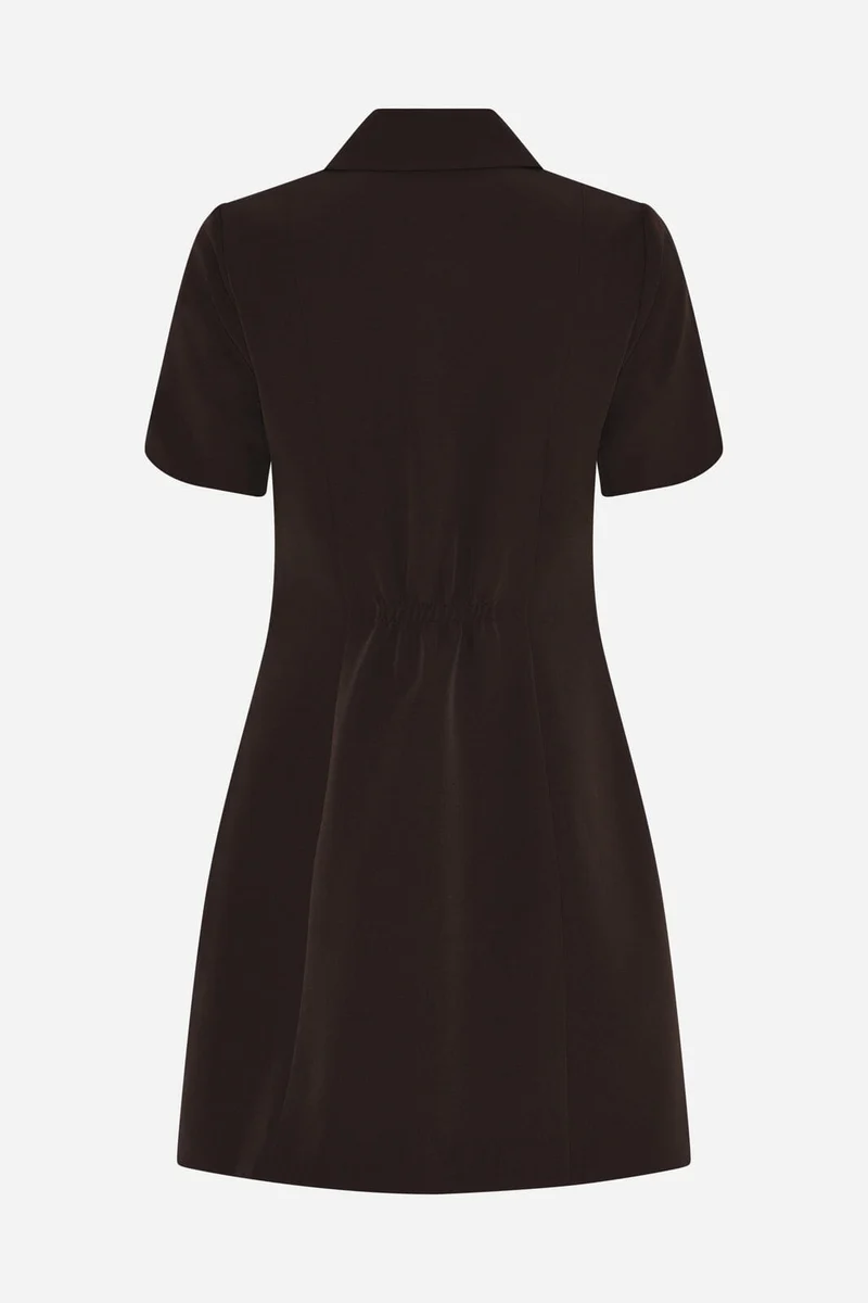 Bruuns Bazaar - Rubysusbbzendia Dress Bbw5204 - Dark Brown