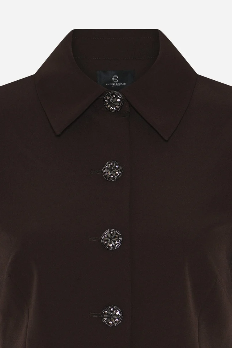 Bruuns Bazaar - Rubysusbbzendia Dress Bbw5204 - Dark Brown