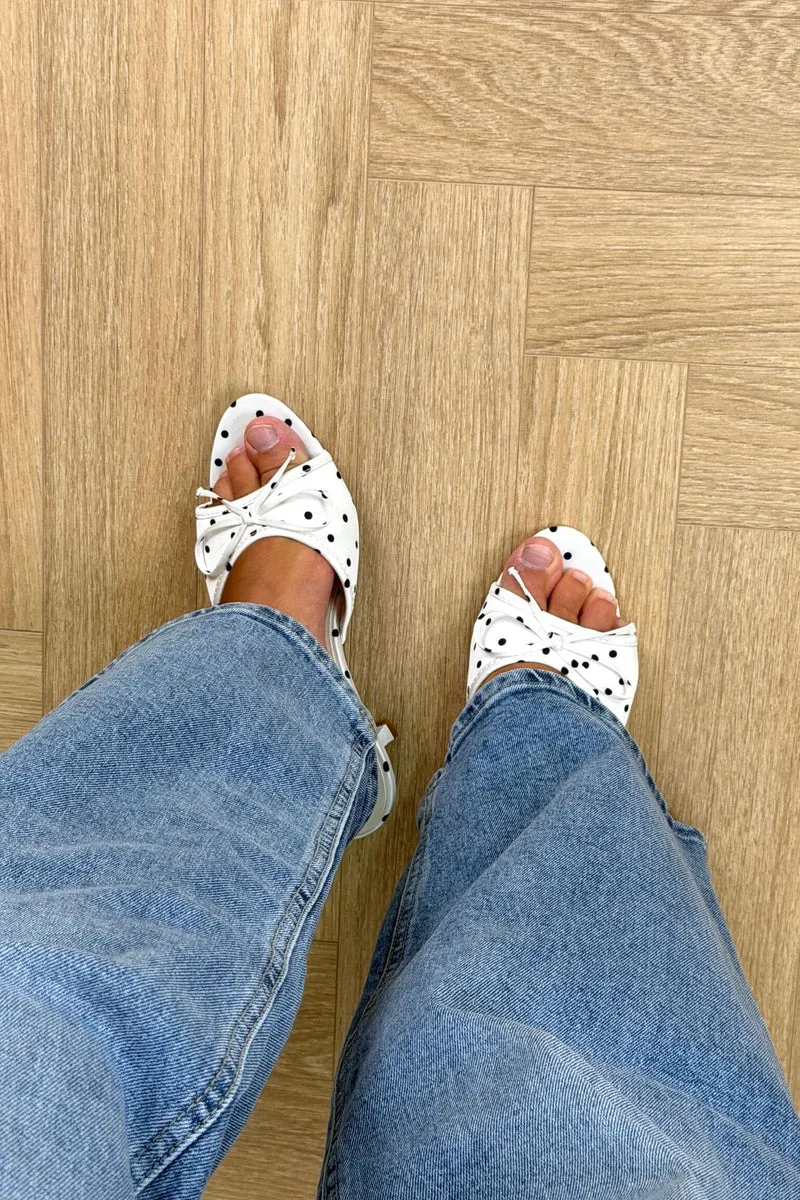 Bloom - Mignonette Stiletto - White