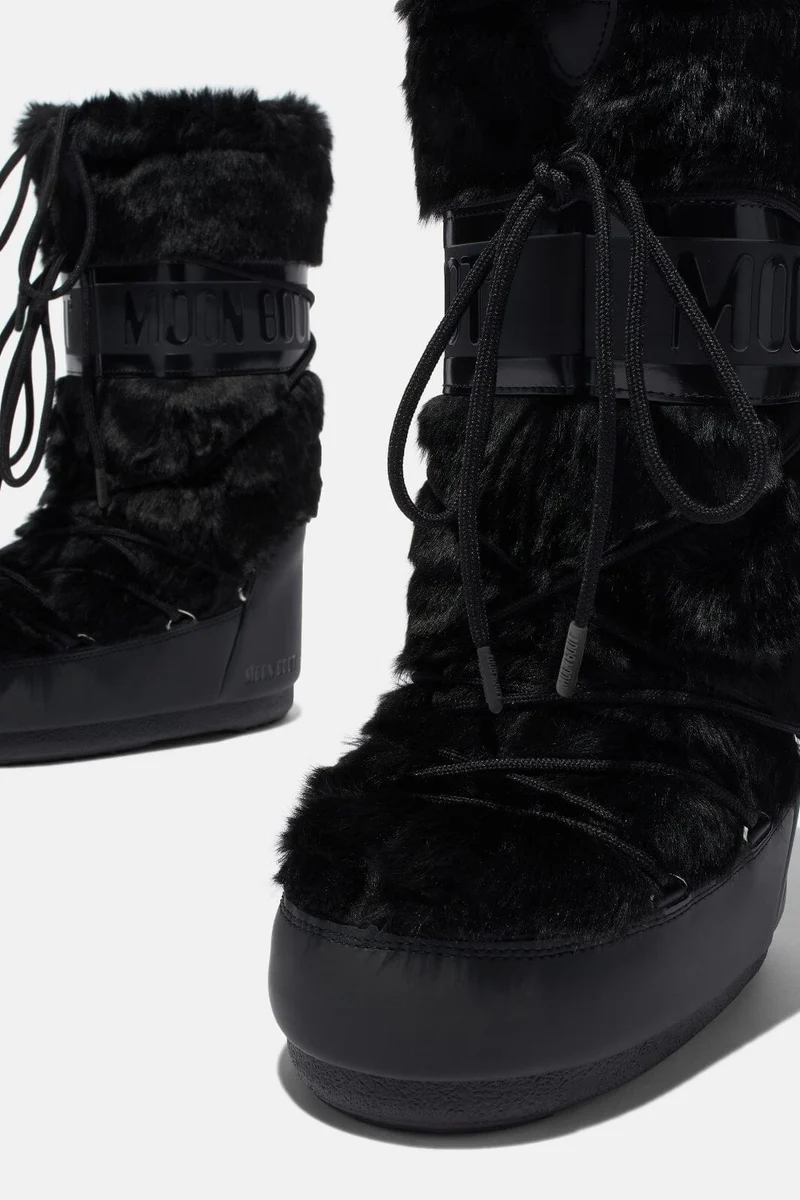 Moon Boot - Icon Faux Fur 80D1408900 - N001 Black