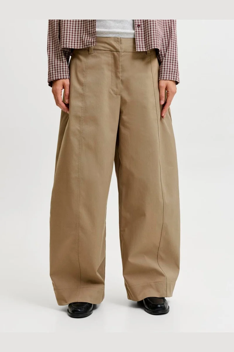 Jjxx - Jxruby Suma Baggy Barrel Pants - 5077734 Petrified Oak