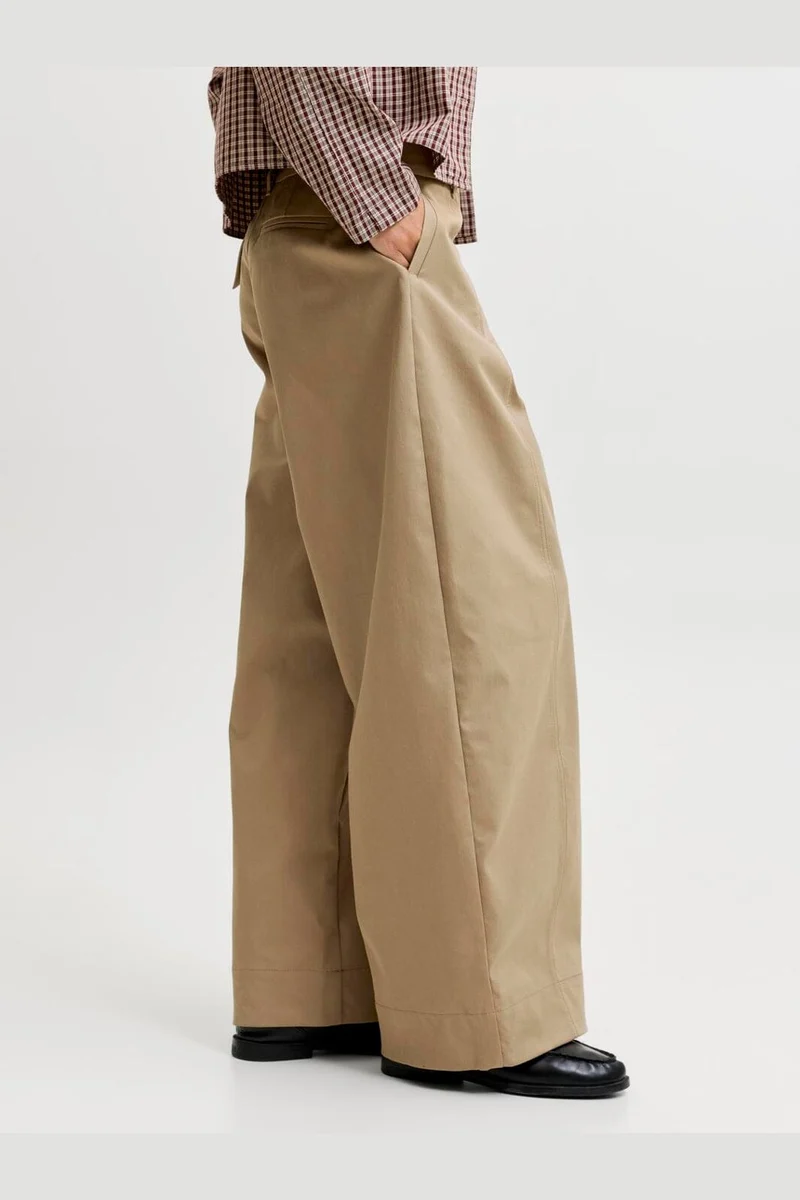 Jjxx - Jxruby Suma Baggy Barrel Pants - 5077734 Petrified Oak