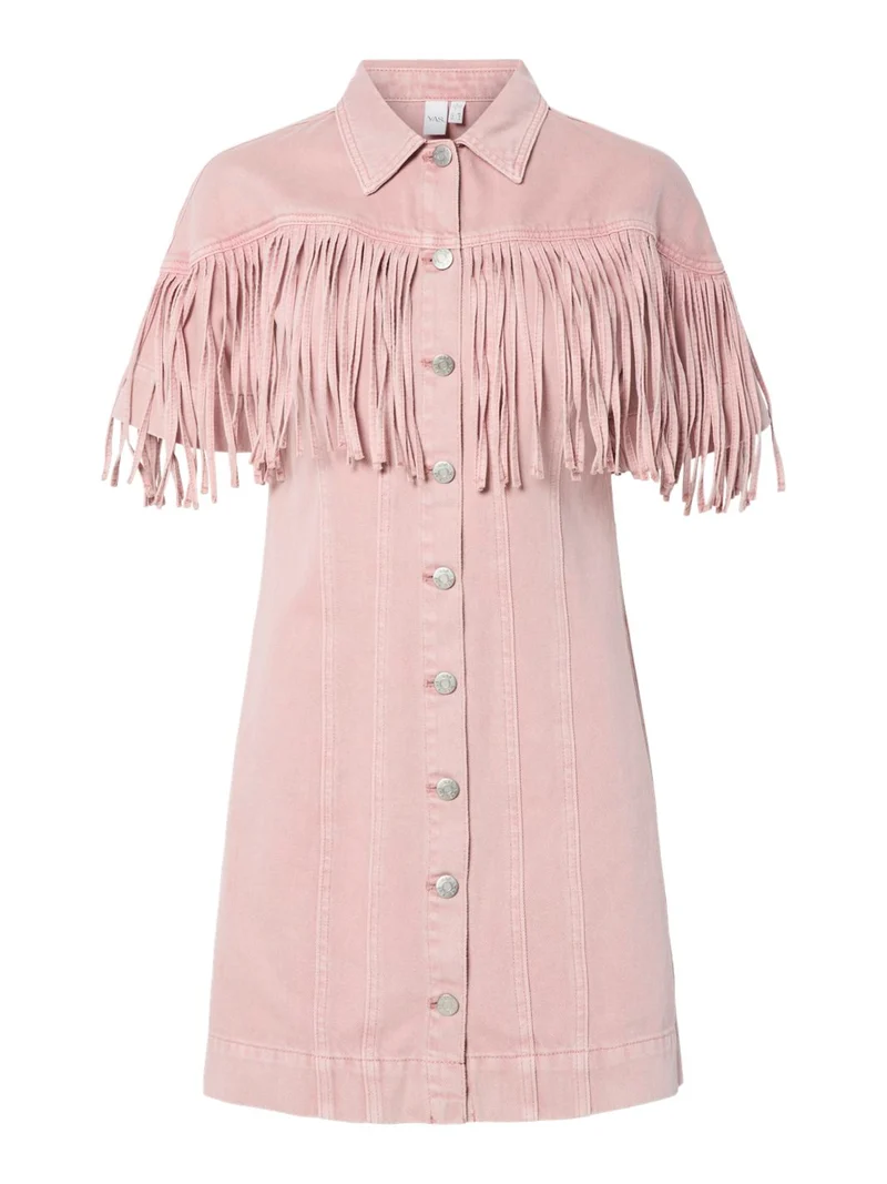 YAS - Yassun 2/4 Denim Dress Fest - 4786228 Zephyr