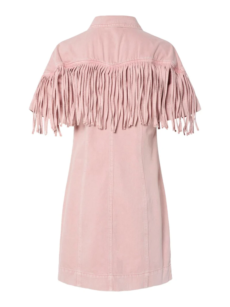 YAS - Yassun 2/4 Denim Dress Fest - 4786228 Zephyr