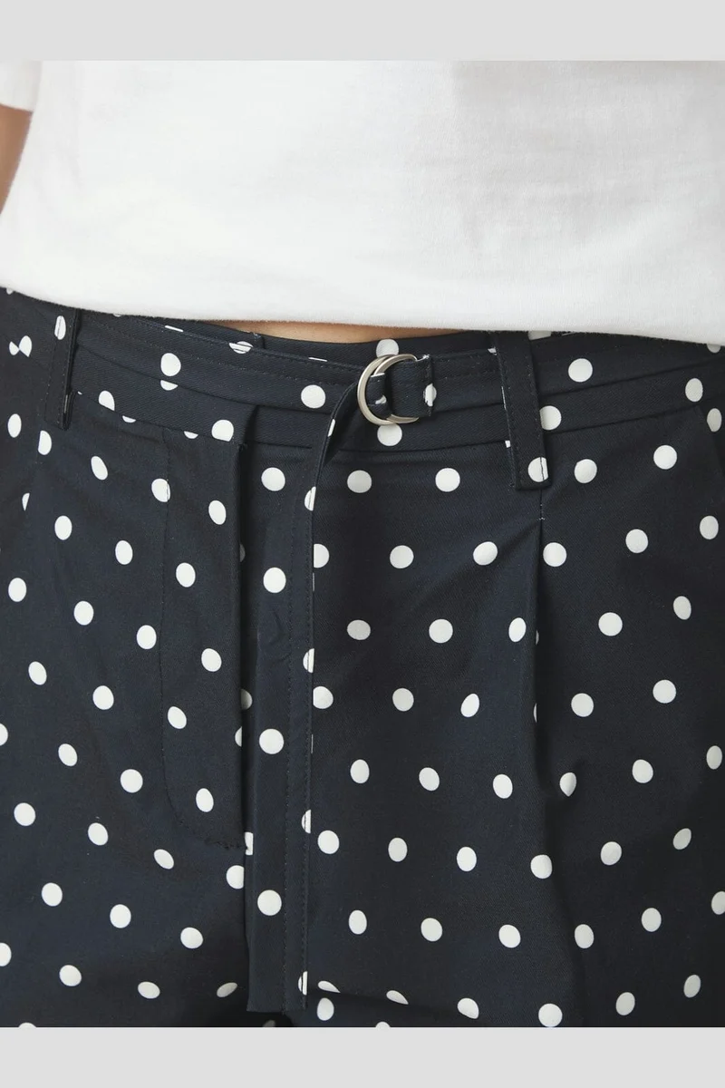 Neo Noir - Malba Dot Pants 167395 - 100 - Black