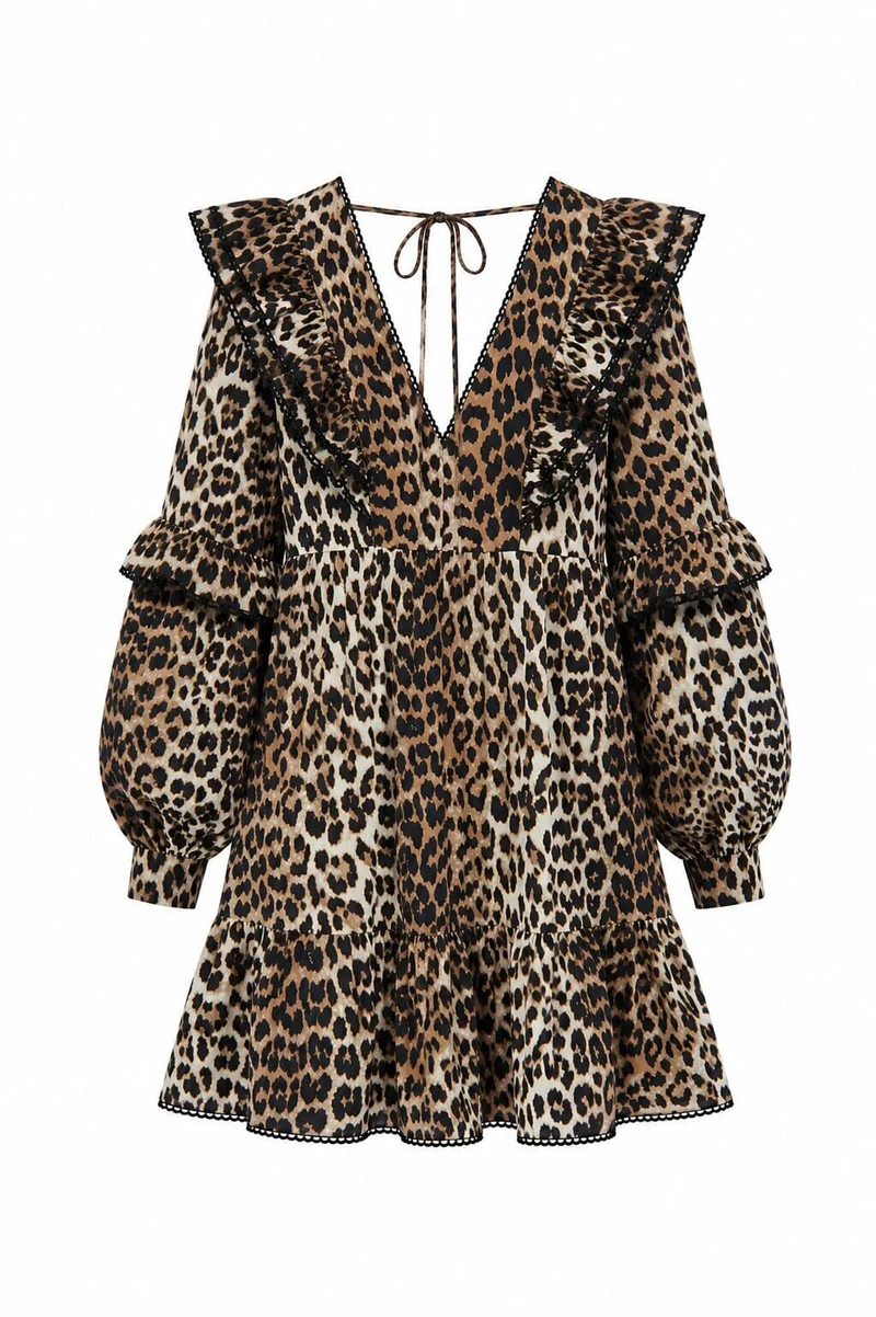 Cras - Ariana Dress C741 - 8067 - 8067 Urban Leo