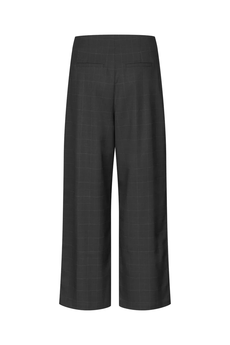 Cras - Aisha Pants C739 - Dark Grey Check