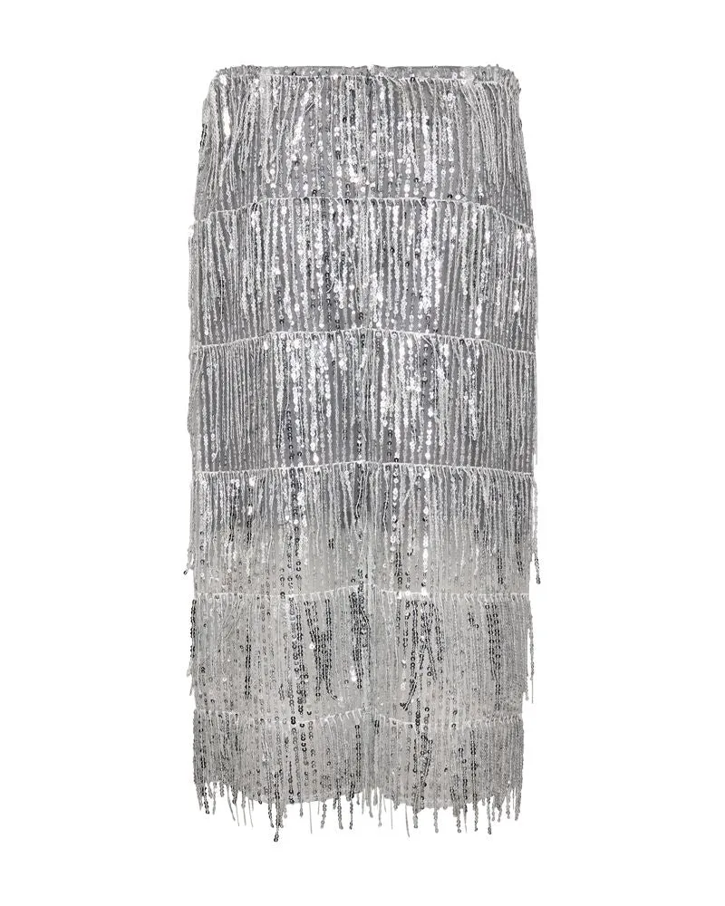 Copenhagen Muse - Sequoia-skirt 206914 - 6040 Silver