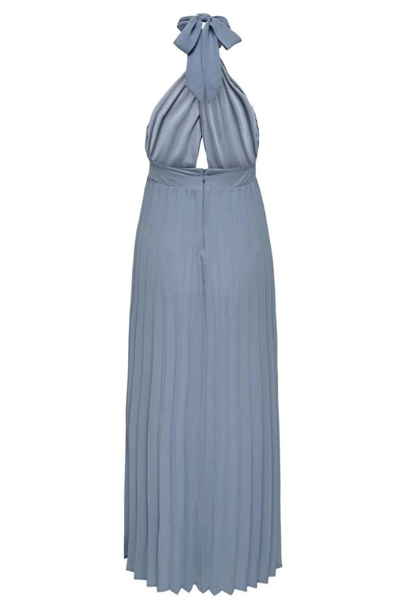 Only - Onlbarbara Halterneck Long Dress - 4760040 Tempest