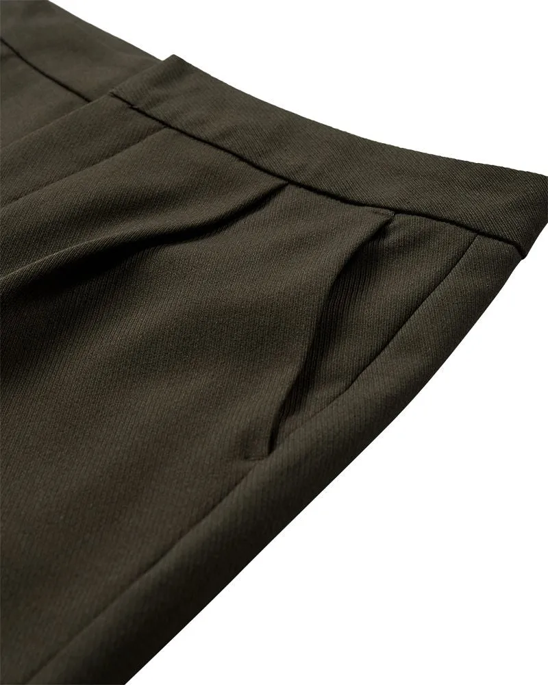 Copenhagen Muse - Cmtailor-pants 200619 - 8705 Ivy Green Melange