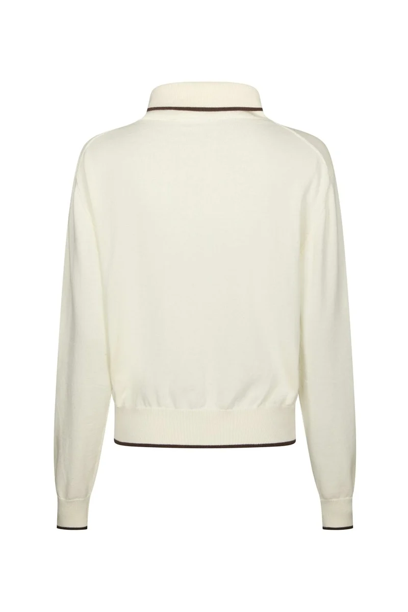 Neo Noir - Sylena Stitch Knit 169678 - 124 - Ivory