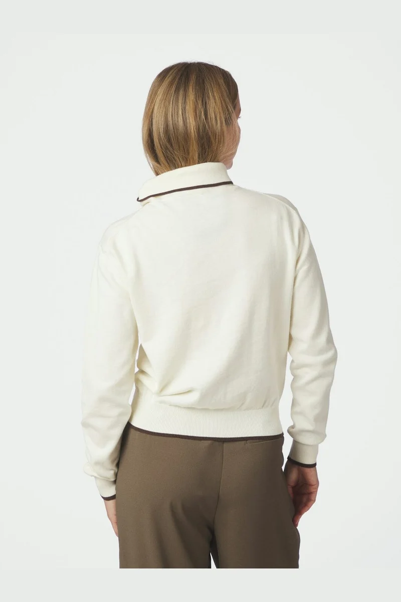 Neo Noir - Sylena Stitch Knit 169678 - 124 - Ivory