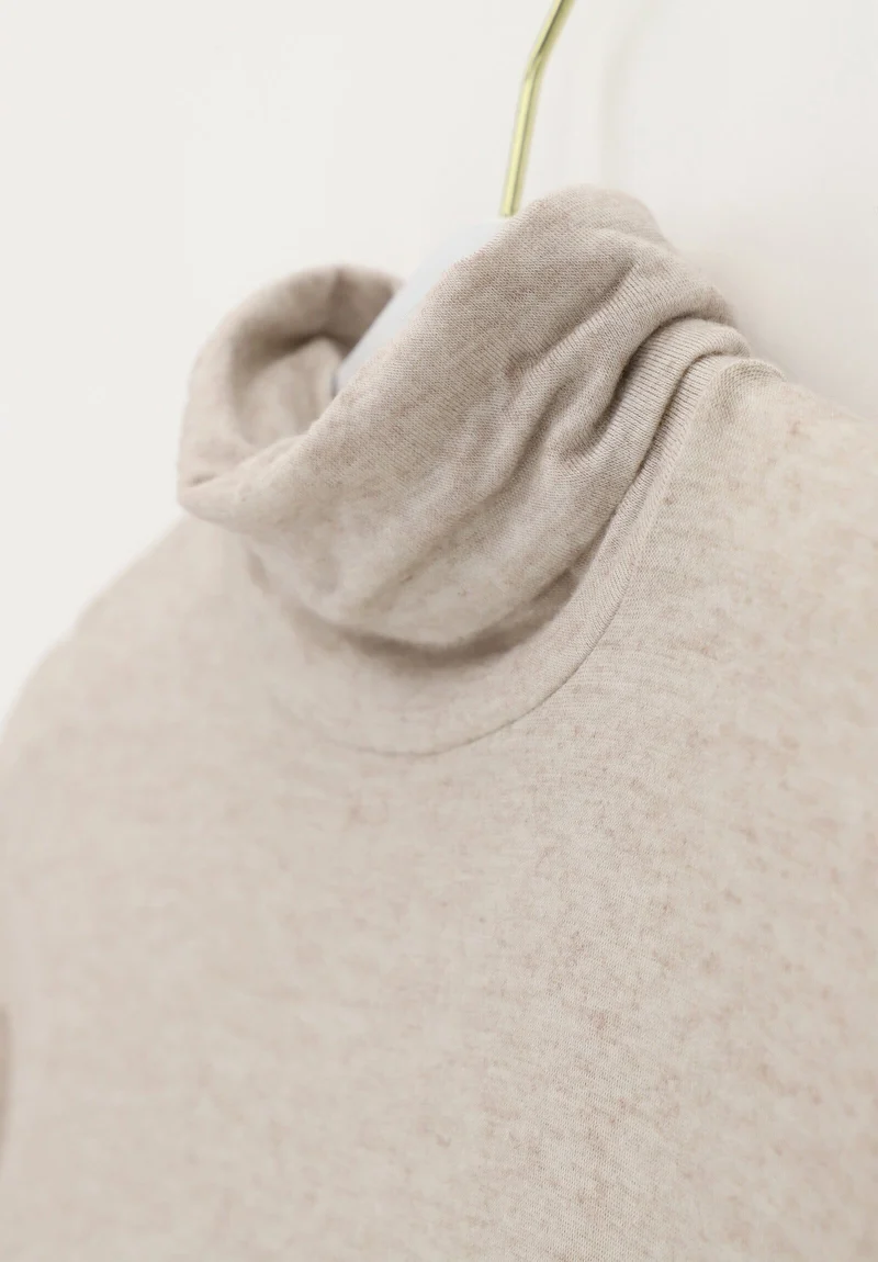 Oroblu - Oroblu Perfect Line Cashmere Turtleneck Top Vobt67057 - Beige