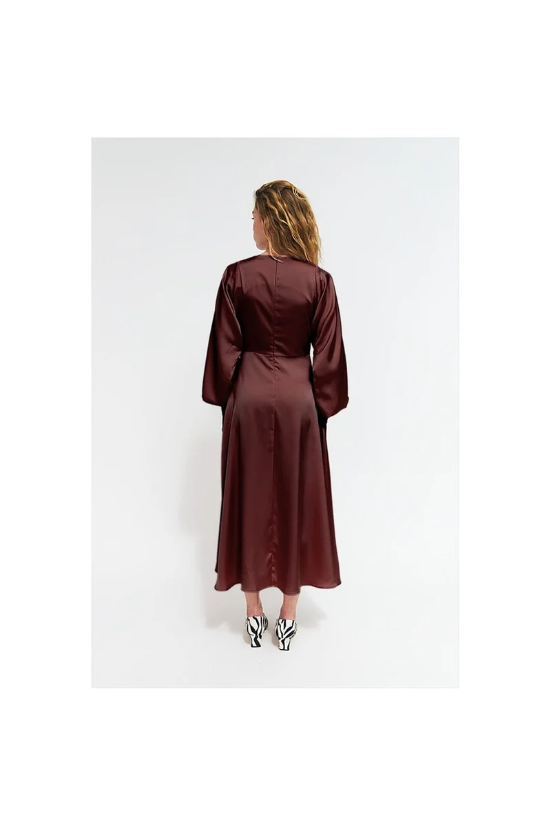 Cras - Wrenlee Dress C781 - Java Brown