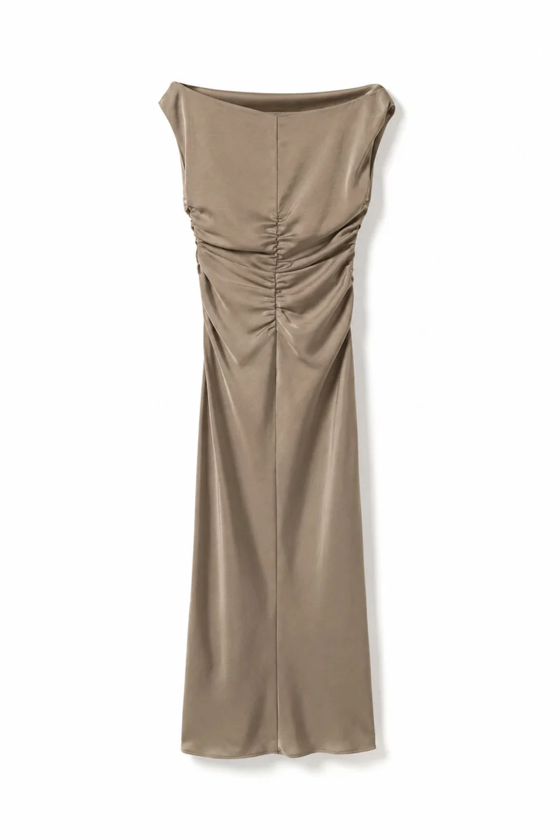 Noella - N-Mignonette Dress 16240003 - 1216 - Grey Sand