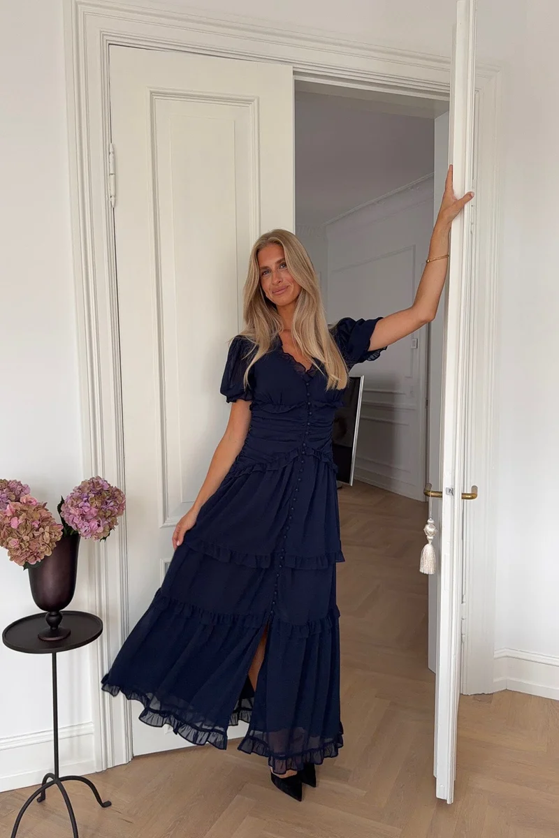 BYIC - Arielic Long Dress A25193 - Navy