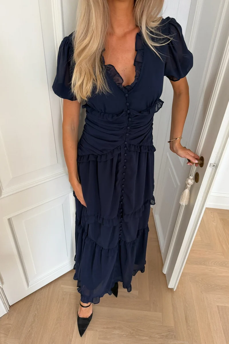BYIC - Arielic Long Dress A25193 - Navy