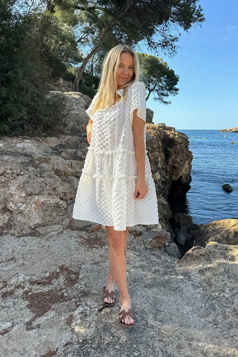BYIC - Fridaic Dress - wb White Bubble