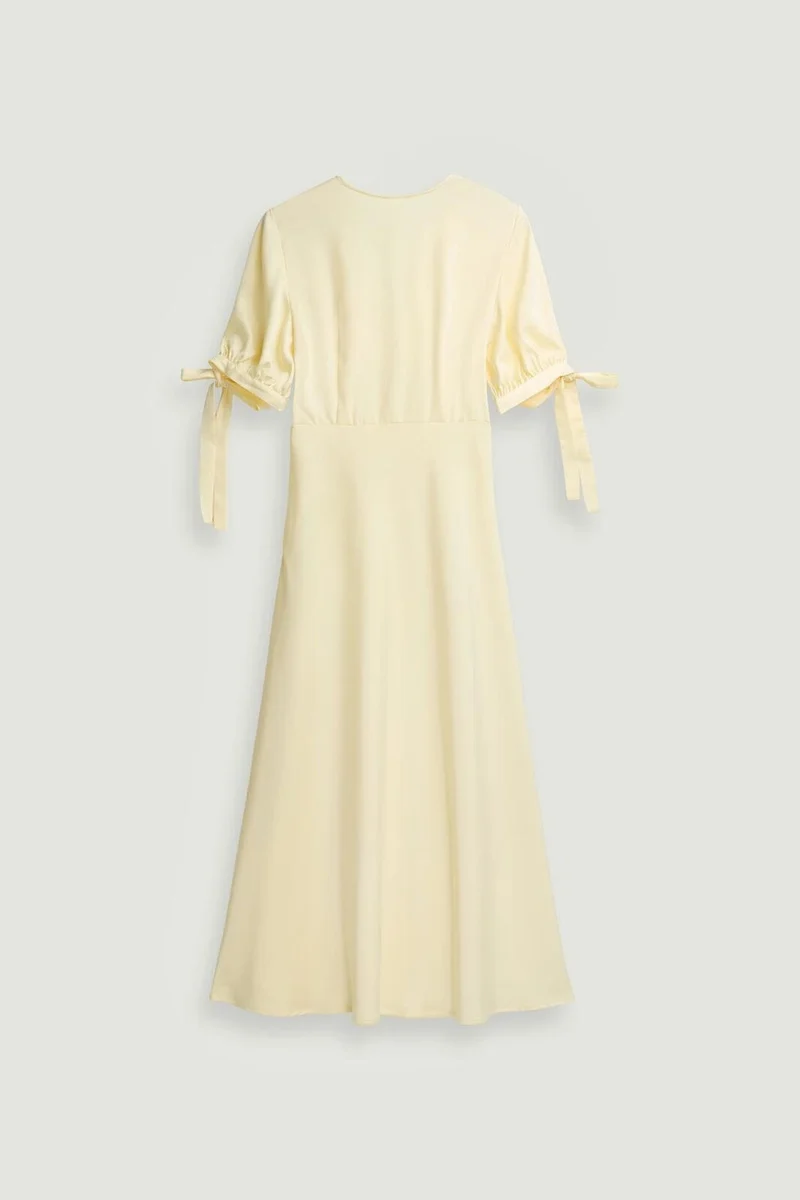 YAS - Yaspella 2/4 Long Dress - 5132289 Anise Flower