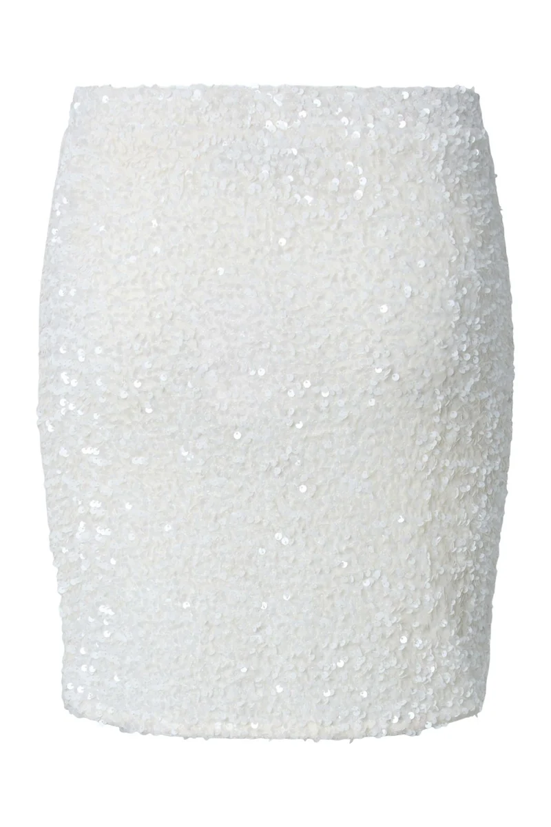 Pieces - Pckammy New Short Skirt - 5168951 Black Black Sequins