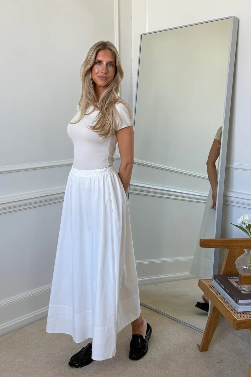 BYIC - Milleic Long Skirt A25242 - White