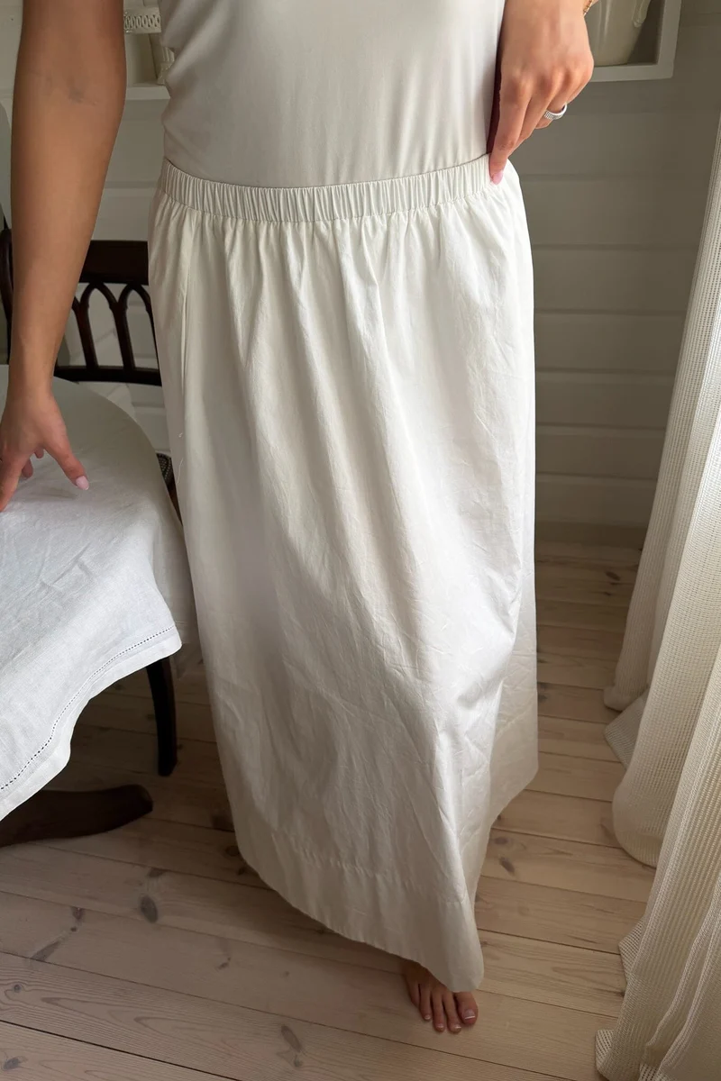 BYIC - Milleic Long Skirt A25242 - White