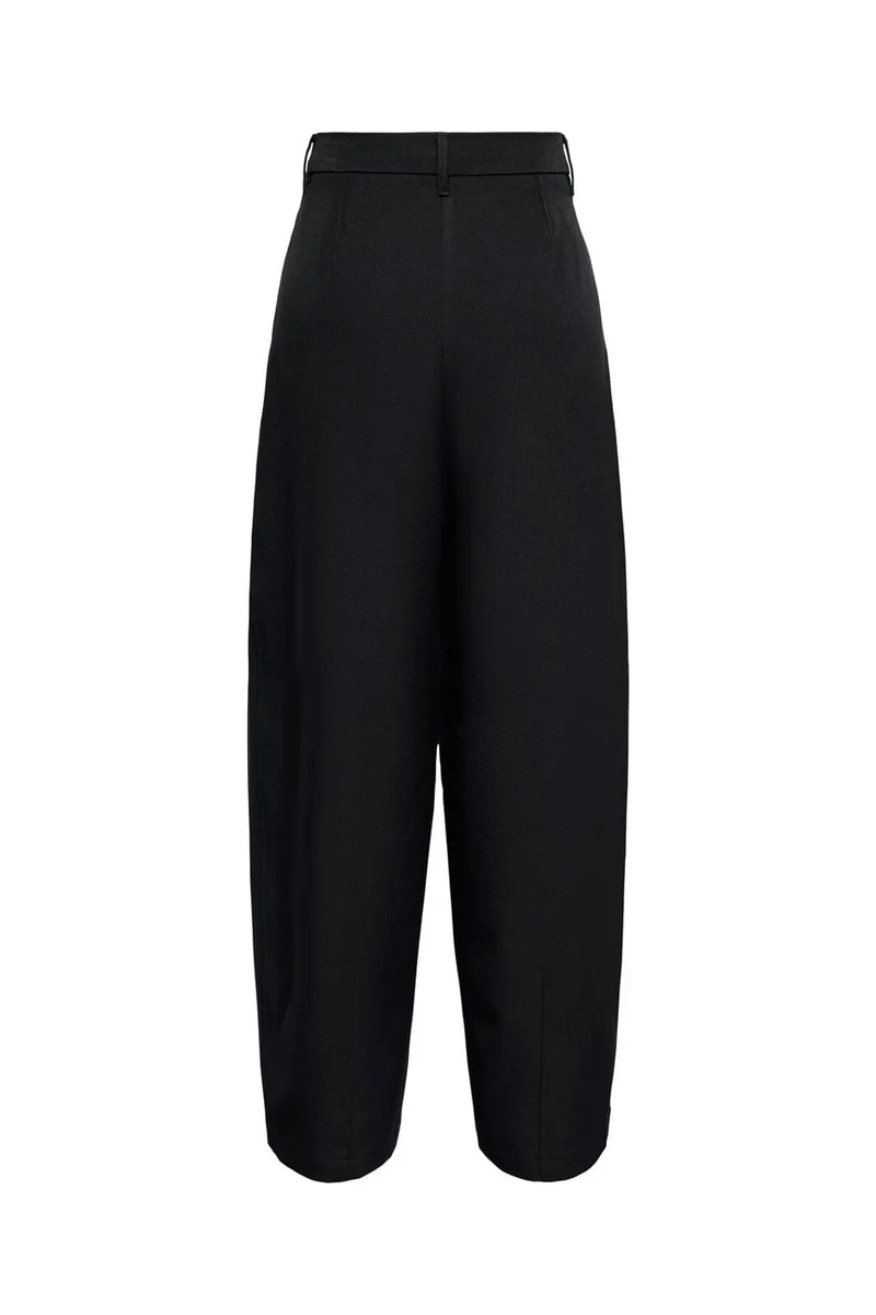 Only - Onlkirsy Pleat Barrel Pant Tlr - 5165302 Black