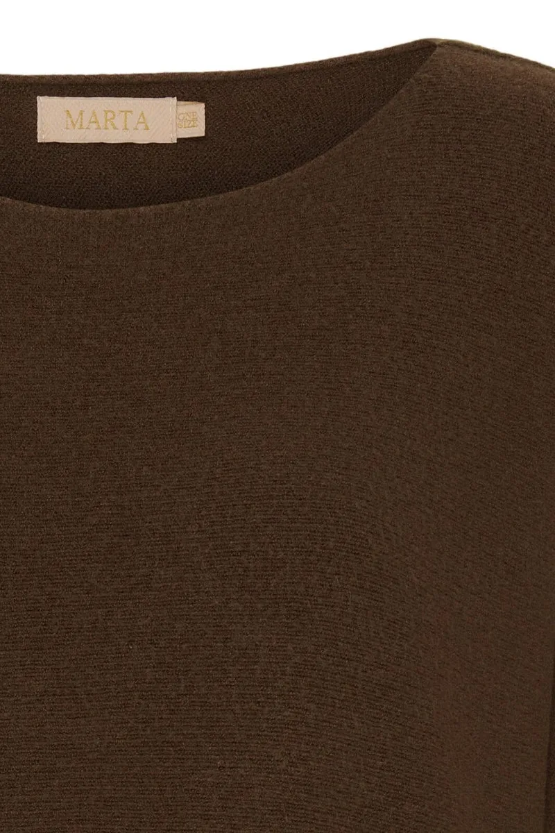 Marta Du Chateau - Csia Knit - 4462 Aw Brown
