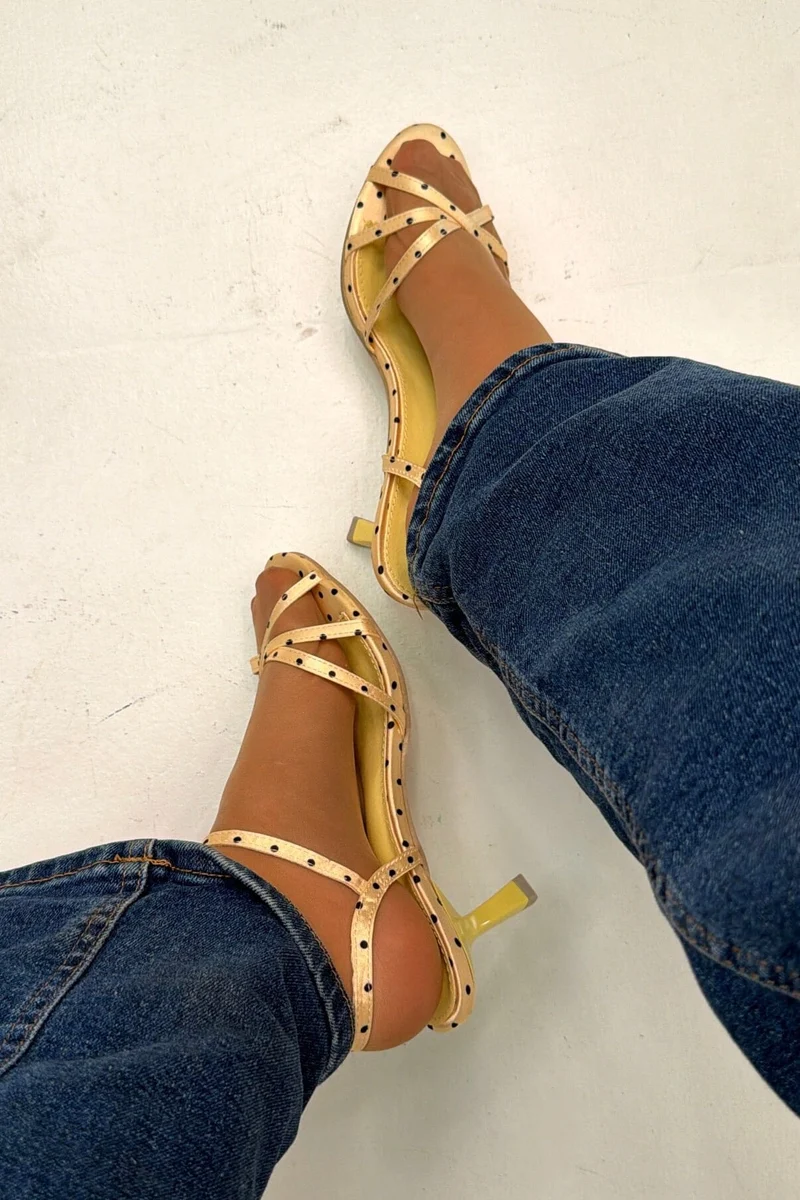 Bloom - Bluebell Stiletto - Blazing Yellow