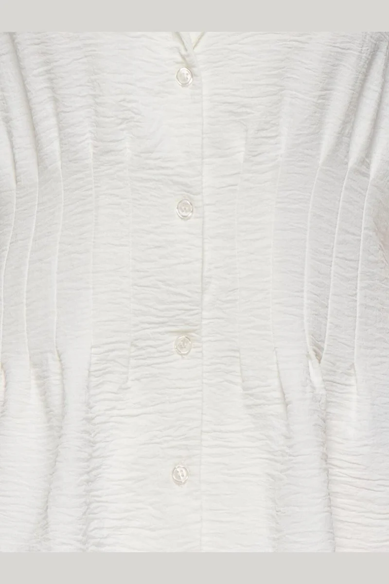 Only - Onlmette Waist Fit Ss Shirt - 4999027 Cloud Dancer