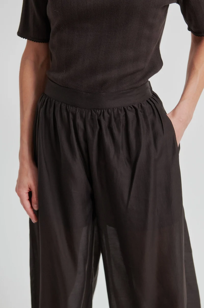 Second Female - Hidie Trousers 60595 - 6150 Chocolate Torte