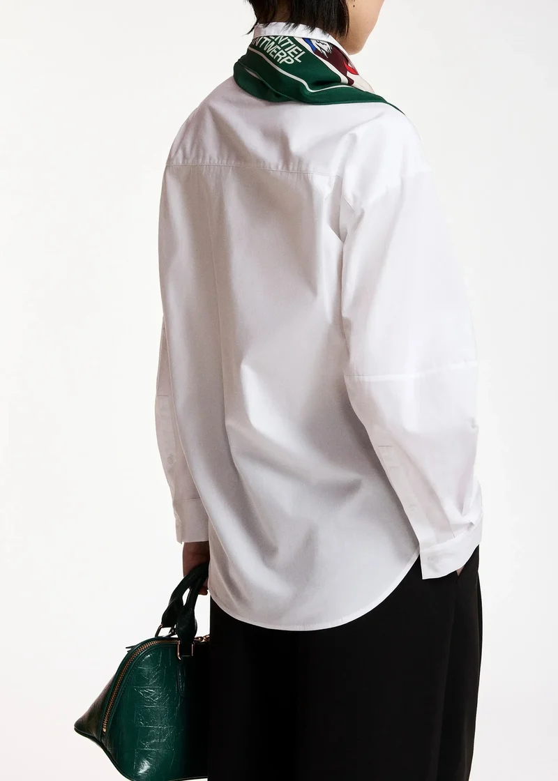 Essentiel Antwerp - Kreative Oversized Shirt - Wh00 White