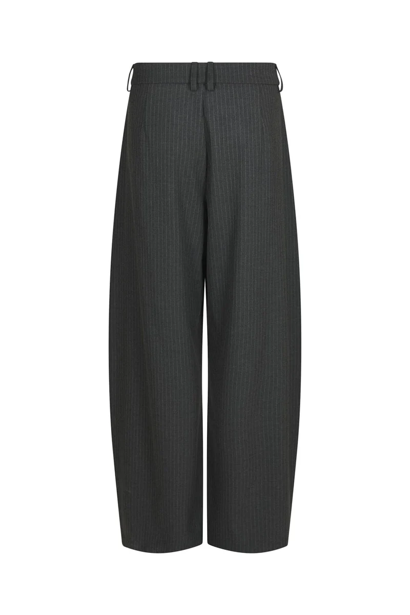 Neo Noir - Massie Slim Pinstripe Pants 170802 - 107 - Dark Grey Melange