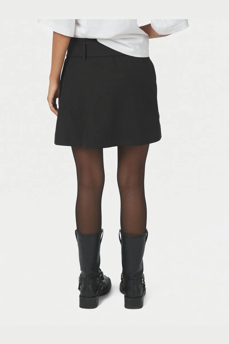 Neo Noir - Irelia Struture Skirt 171142 - 100 - Black