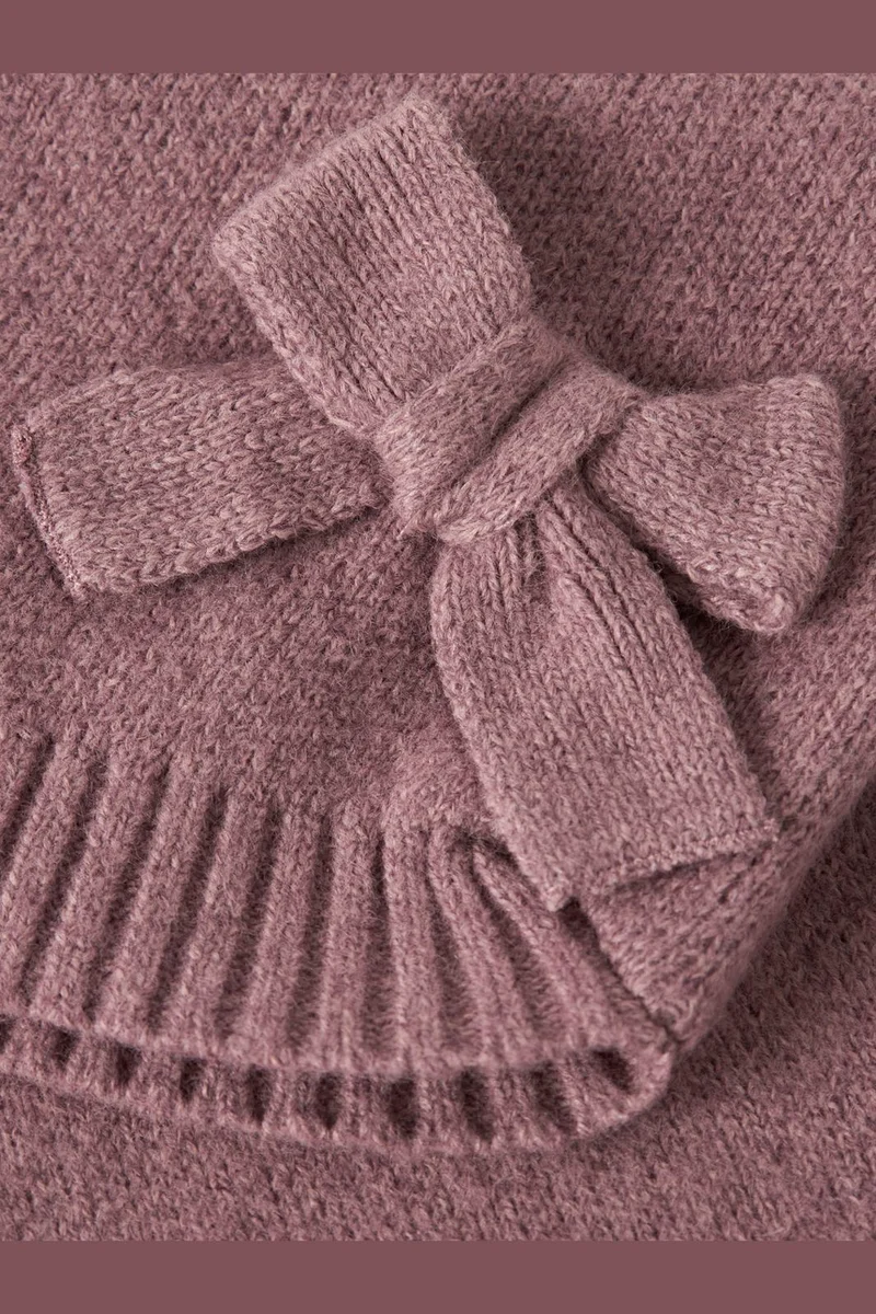 Name It - Nmfndoper Ls Knit - 5075330 Wild Ginger