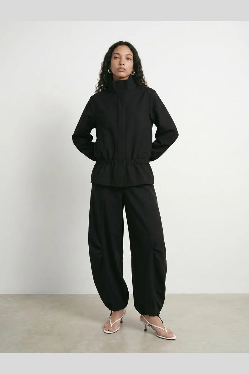 Hypedrop - Hdfarah Barrel Pants 32001194 - 5269164 - Black
